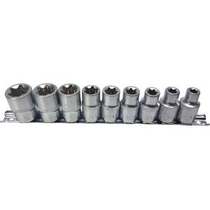 MAR-POL Гаечни ключове 1/2" вътрешен торкс 9 бр e10-e24 00620 (m66421)