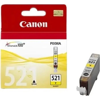 Canon ГЛАВА ЗА CANON PIXMA iP 3600/4600/MP 540/620/630/980 - Yellow - ink tank - /521/ - CLI-521Y (CLI521Y) - PN 2936B001 (201CANCLI521Y)