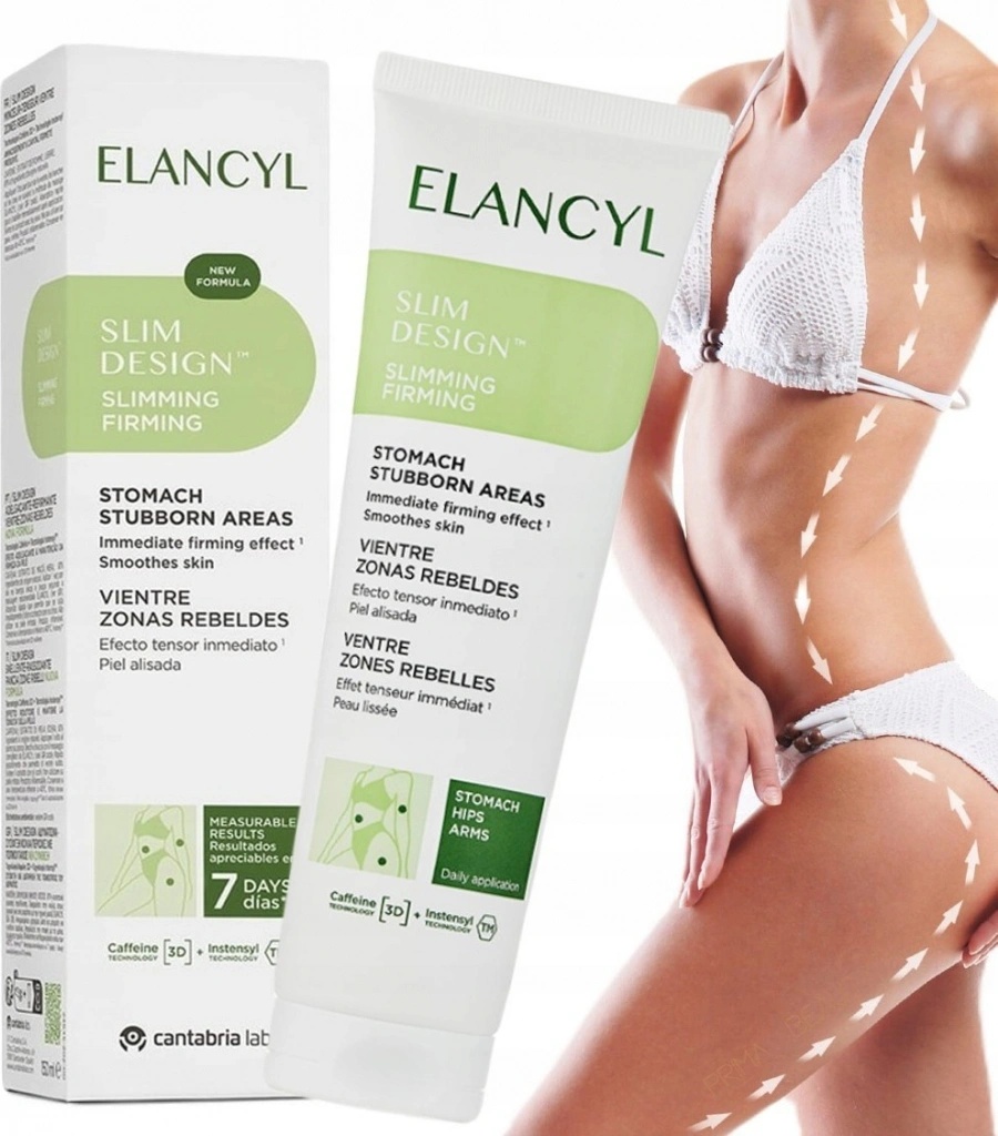 Tohle je absolutní vítěz srovnávacího testu - produkt Elancyl Slim Design zeštíhlující krém proti celulitidě 200 ml