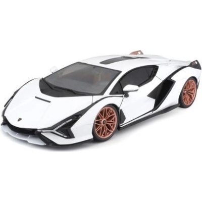 Bburago Bburago 1: 18 TOP Lamborghini Sián FKP 37 Бяло/Черно