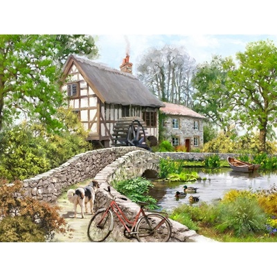 Styler Watermill obraz zelená