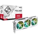 ASRock Radeon RX 7700 XT Steel Legend OC 12G GDDR6 (RX7700XT SL 12GO/90-GA4PZZ-00UANF) Видео карти