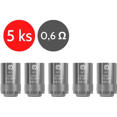 Joyetech žhaviaca hlava BF eGo AIO SS316 0,6ohm 5ks