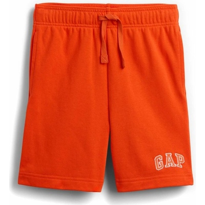 GAP 886774-02 Dětské kraťasy s logem French Terry Oranžová
