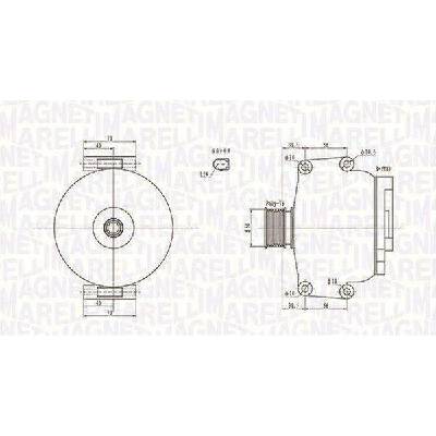 Generátor MAGNETI MARELLI 063731908010
