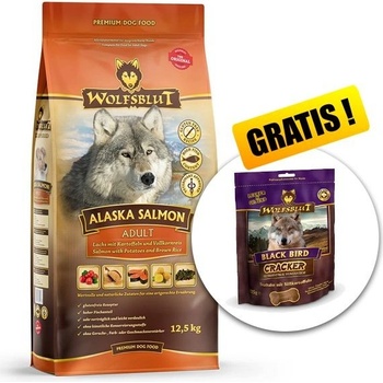 Wolfsblut Alaska Salmon Adult losos s bramborem 15 kg
