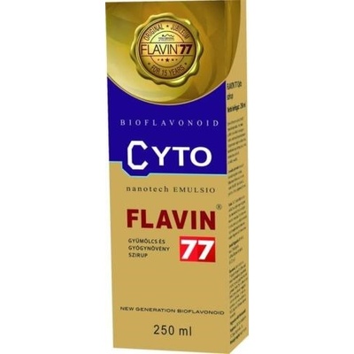 Vita Crystal Flavin 77 Cyto ovocno-bylinný sirup 250 ml