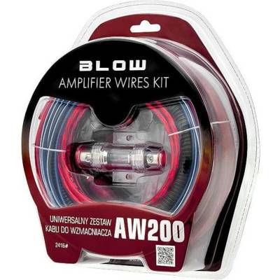 Sada pro zapojení autozesilovače BLOW AW200