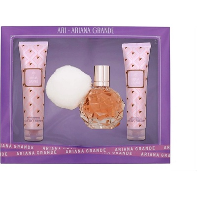 Ariana Grande Ari Gift Set - EDP 100 ml + Body Souffle 100 ml + Shower Gel 100 ml за жени