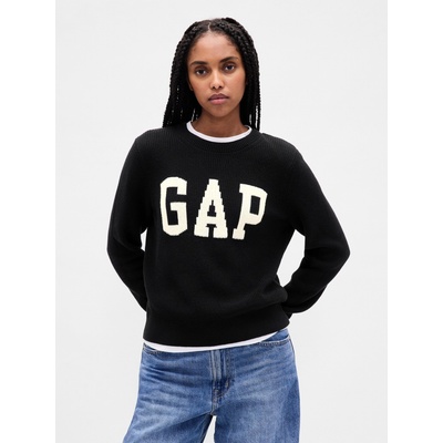 GAP Пуловер с логото на GAP GAP | Cheren | ЖЕНИ | M