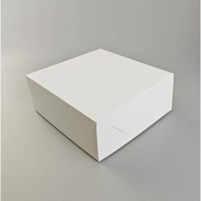 Dortisimo Dortová krabice JOY bílá nepromastitelná (30 x 30 x 10,5 cm) – Zboží Mobilmania