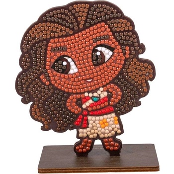 Craft Buddy Комплект за диамантена бродерия, Craft Buddy, Crystal Art Buddies, Моана, 7 части