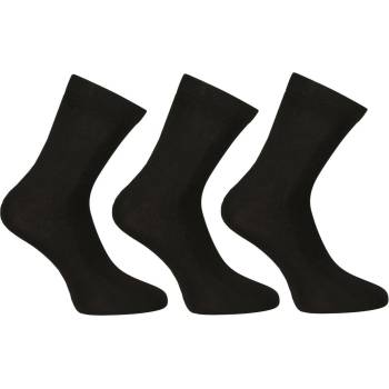 Nedeto Комплект от три - Nedeto глезенови бамбукови чорапи черни Nedeto | Cheren | МЪЖЕ | 35-38