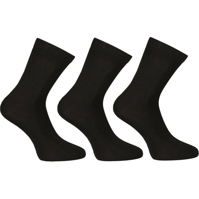 Nedeto Комплект от три - Nedeto глезенови бамбукови чорапи черни Nedeto | Cheren | МЪЖЕ | 35-38