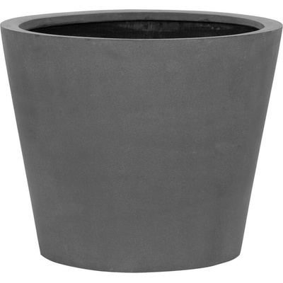 Pottery Pots Kvetináč Bucket, sivá, 50 x 58 cm