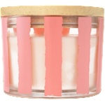 Q Home свещ Peppermint Swirl Pink 312 г