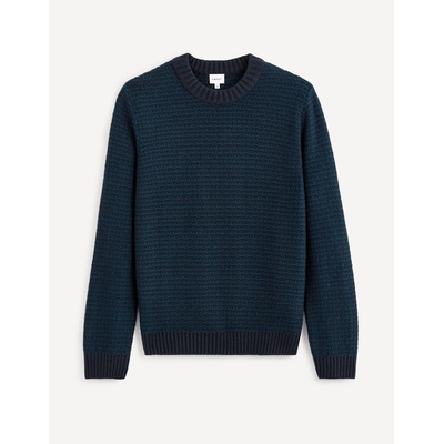Celio Тъмносин мъжки пуловер с шарка Celio Vecountry Celio | Sin | МЪЖЕ | S