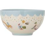 Bloomingville Mini Светлосиня/кремава глинена детска купичка ø 13, 5 cm Celebrate - Bloomingville Mini (82063155)