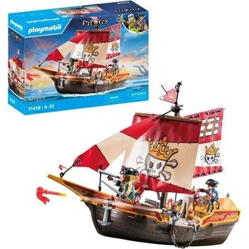 Playmobil 71418 Pirátská loď