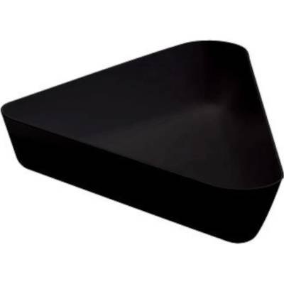 Cambro Mísa Showfest trojúhelná černá 25,4 × 30,5 × 6,4 cm
