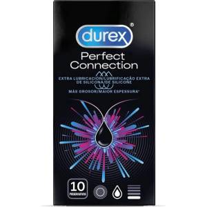 Durex - durex condoms Durex perfect connection silicone extra lubrification 10 units