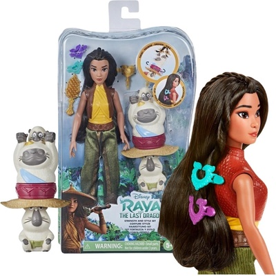 Hasbro Disney Raya s vlasovými doplnkami