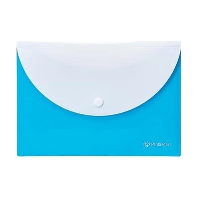 PANTA PLAST A5 s dvomi vreckami, neónovo modrá