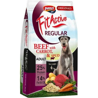 Panzi FitActive ORIGINALS Regular Beef with Carrots and Spud 4 kg