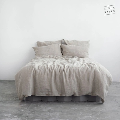 Linen Tales Двойно ленено спално бельо естествено 200x200 cm Natural - Linen Tales (LT-DCS-200x200/50x70-N)