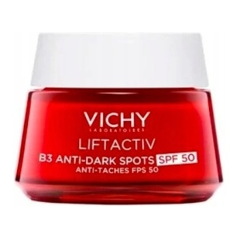 VICHY LIFTACTIV B3 ANTI-DARK SPOTS SPF 50 krém proti pigmentovým škvrnám a vráskam s ochranným faktorom, 50 ml