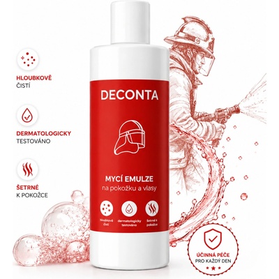 Herbai Herbacare Professional Deconta mycí emulze na pokožku a vlasy 400 ml