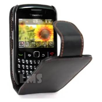 Image 1 of BlackBerry Flip Калъф за BlackBerry 8520 + Протектор