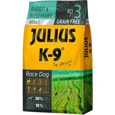 Julius-K9 Race Dog Adult Rabbit & Rosemary 10 kg