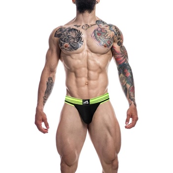 ostatní C4M Rugby Jockstrap Neon Green Renaissance M