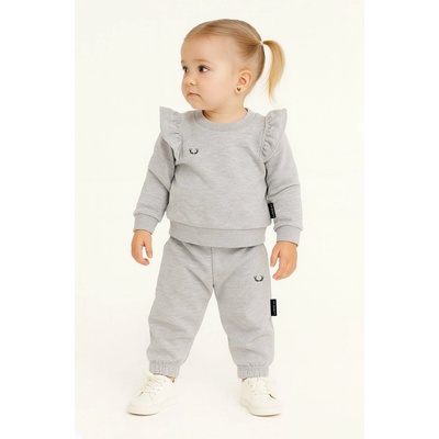 Baby dievčenský 2komplet Lea off white