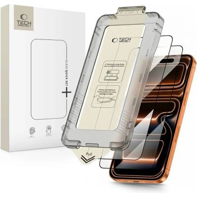 Tech-Protect quick set+ 2 БРОЯ ЗА iphone 17 pro ЧЕРЕН (5906302319350)