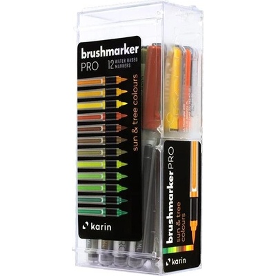 Karin BrushMarker pro 12 ks Sun and Tree Colors