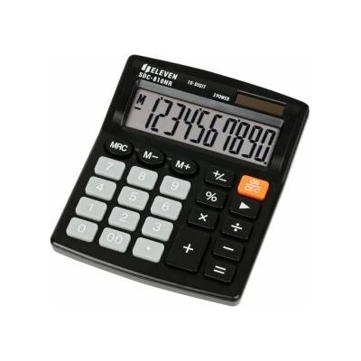Eleven Eleven Calculator SDC810NR, Black, Desktop, 10 Seats, Dual Power Supply