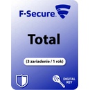 F-Secure TOTAL 3 lic. 12 mes.