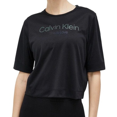 Calvin Klein WO SS T shirt Boxy black beauty