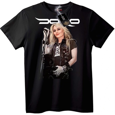 NOONEBRAND DORO Тениска Силна музика - L, Black