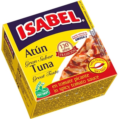 Isabel Tuňák v pikantní rajčatové omáčce 80 g