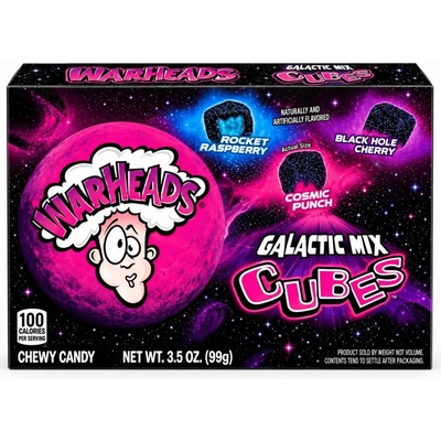 Warheads kyselé bonbóny s ovocnými příchutěmi 99 g