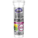 NOW Foods Effer-Hydrate / Effervescent Recovery [10 разтворими таблетки] Лимон и лайм