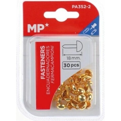 Main Paper Hřebíčky 30 ks 9 mm - zlaté