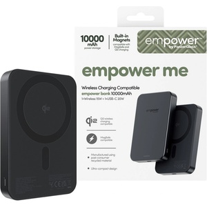 empower by PanzerGlass Външна батерия empower by PanzerGlass empower Bank 10000mAh - Черна