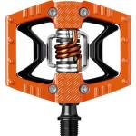 Crankbrothers Педали с автомат Crankbrothers Double Shot 2 Hybrid-Pedal Clipless pedals - Orange / Black / Orange - размер One Size (860-4759-0211)