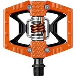 Crankbrothers Педали с автомат Crankbrothers Double Shot 2 Hybrid-Pedal Clipless pedals - Orange / Black / Orange - размер One Size (860-4759-0211)