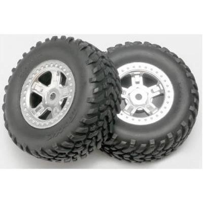 Traxxas колело 1.4/1.8", диск SCT сатенен, гума SCT (2)