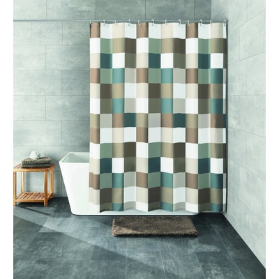 Kleine Wolke Check 5270271305 taupe 180 x 200 cm